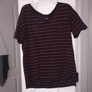 Striped Short Sleeve T-Shirt